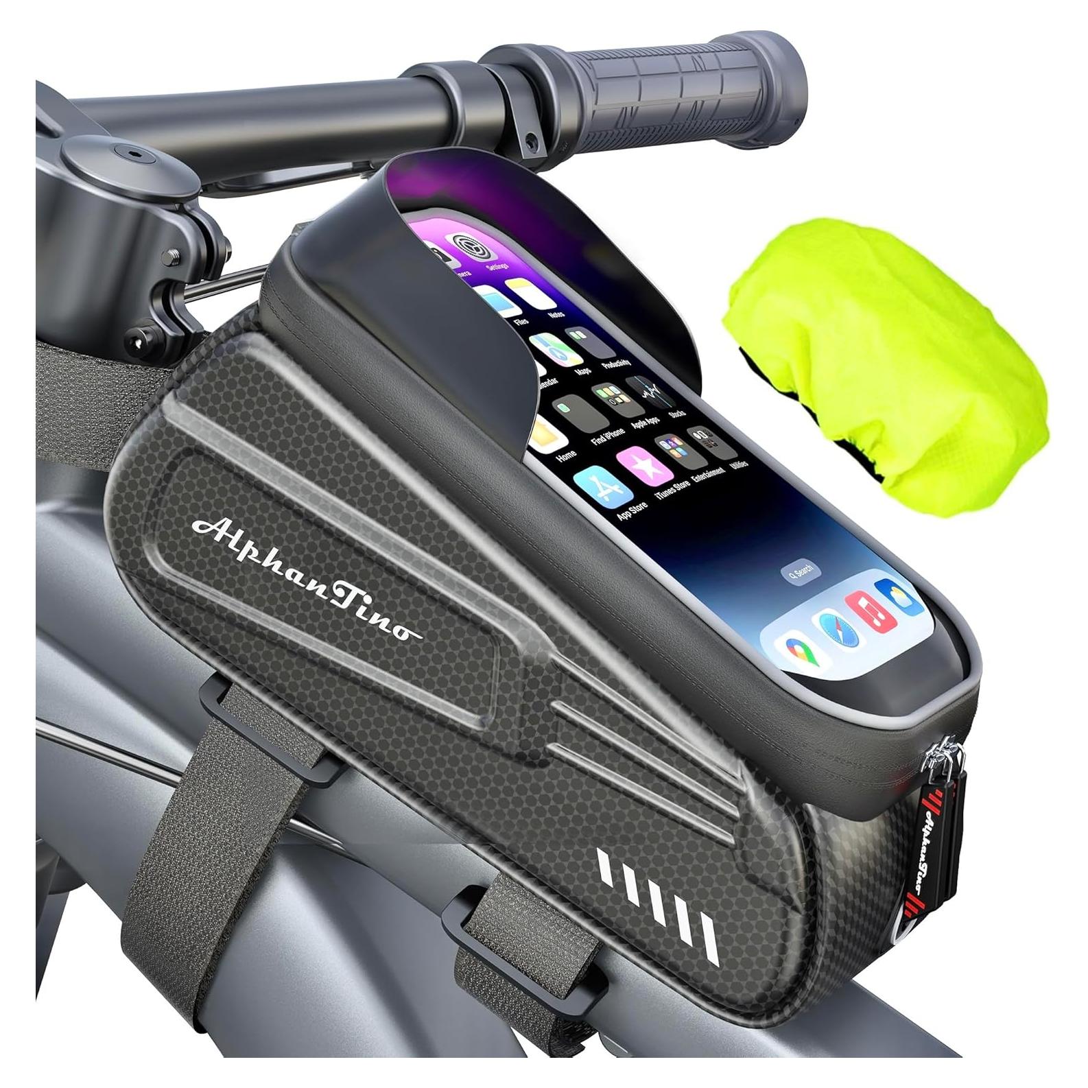 Bolsa de Ciclismo Alphantino Black9in - Impermeable 1.7L