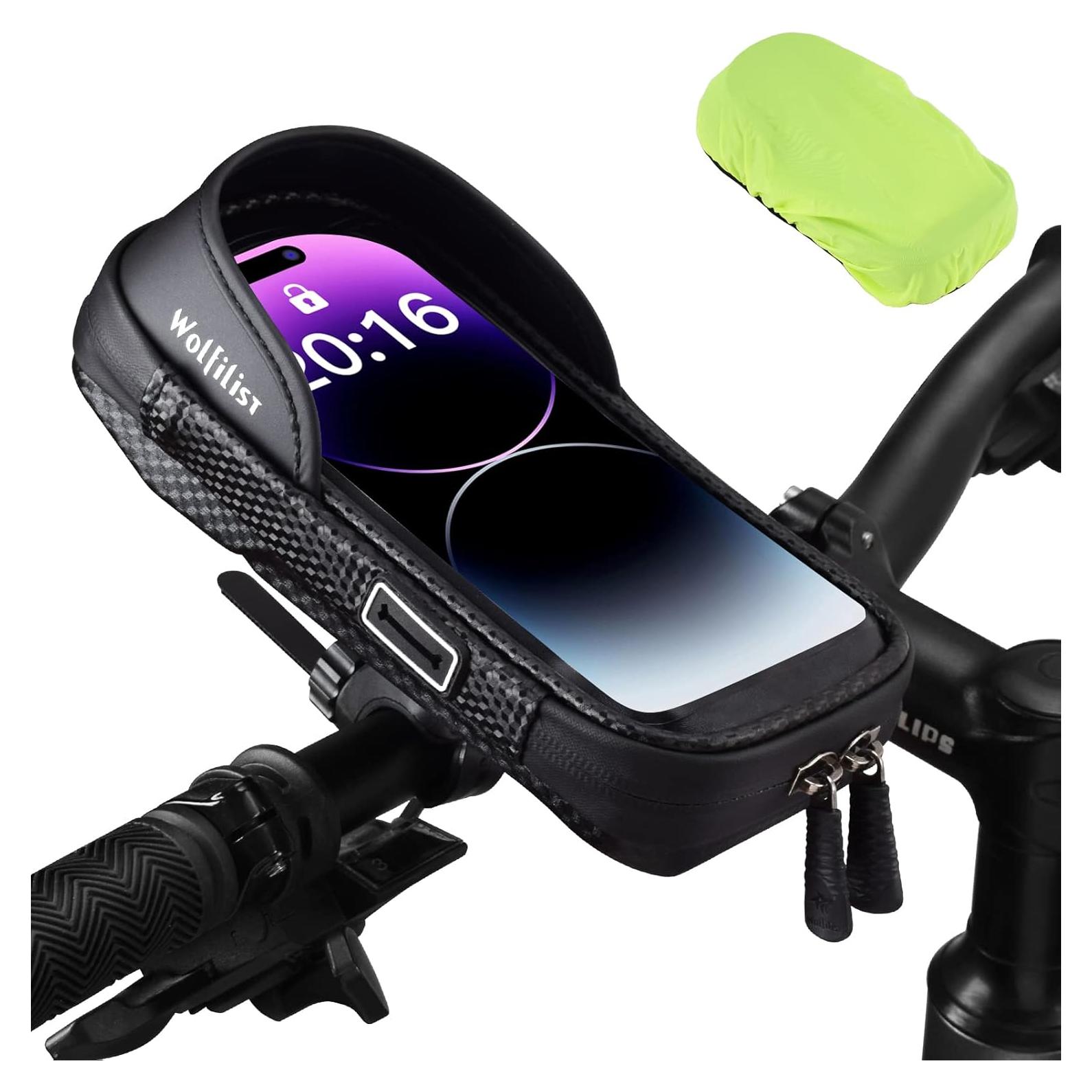 Soporte para Teléfono de Bicicleta WOLFILIST Impermeable