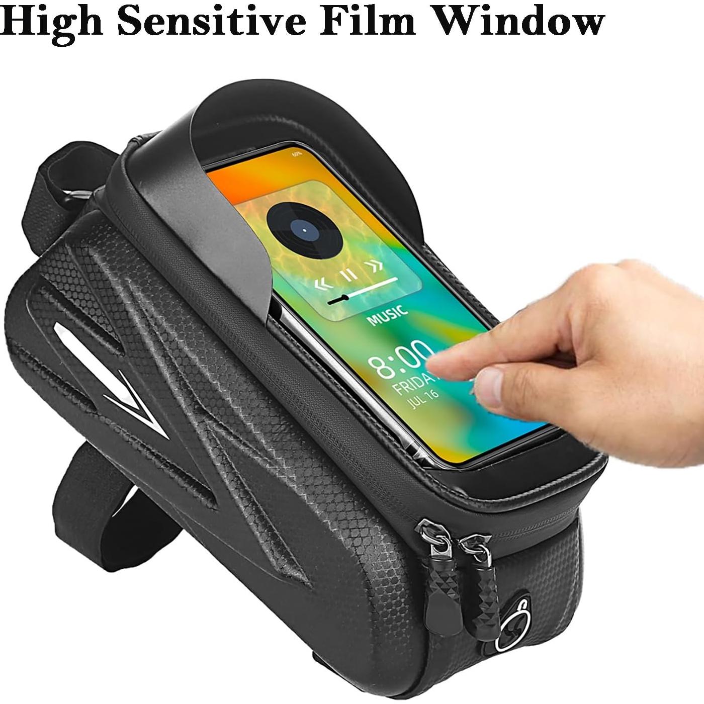 Bolsa de Marco para Bicicleta COTOUXKER - Soporte para Teléfono