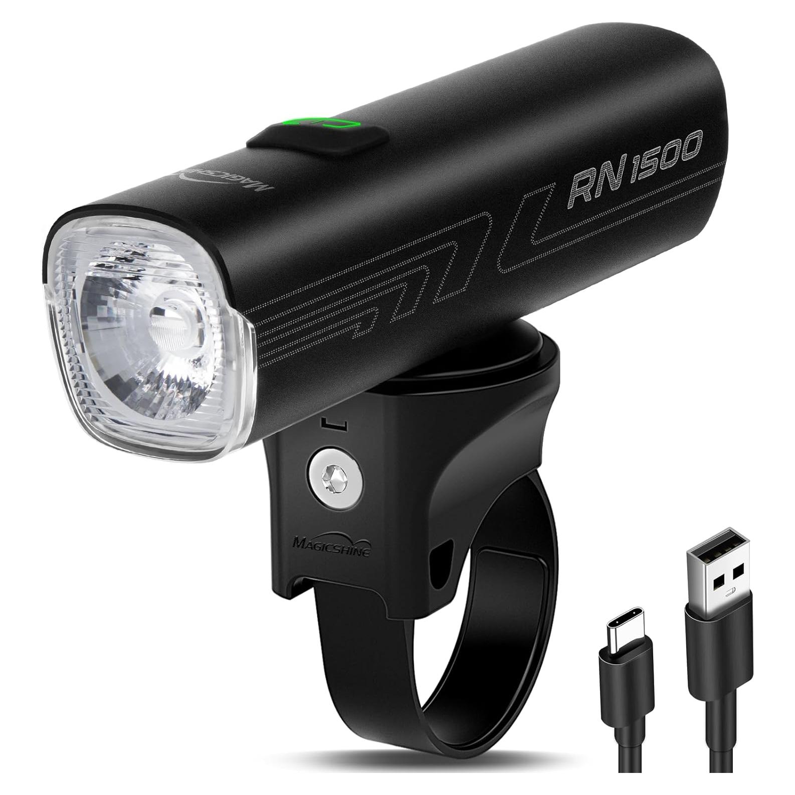 Luz de Bicicleta Magicshine RN1500 V2.0 1500 Lúmenes USB-C IPX7