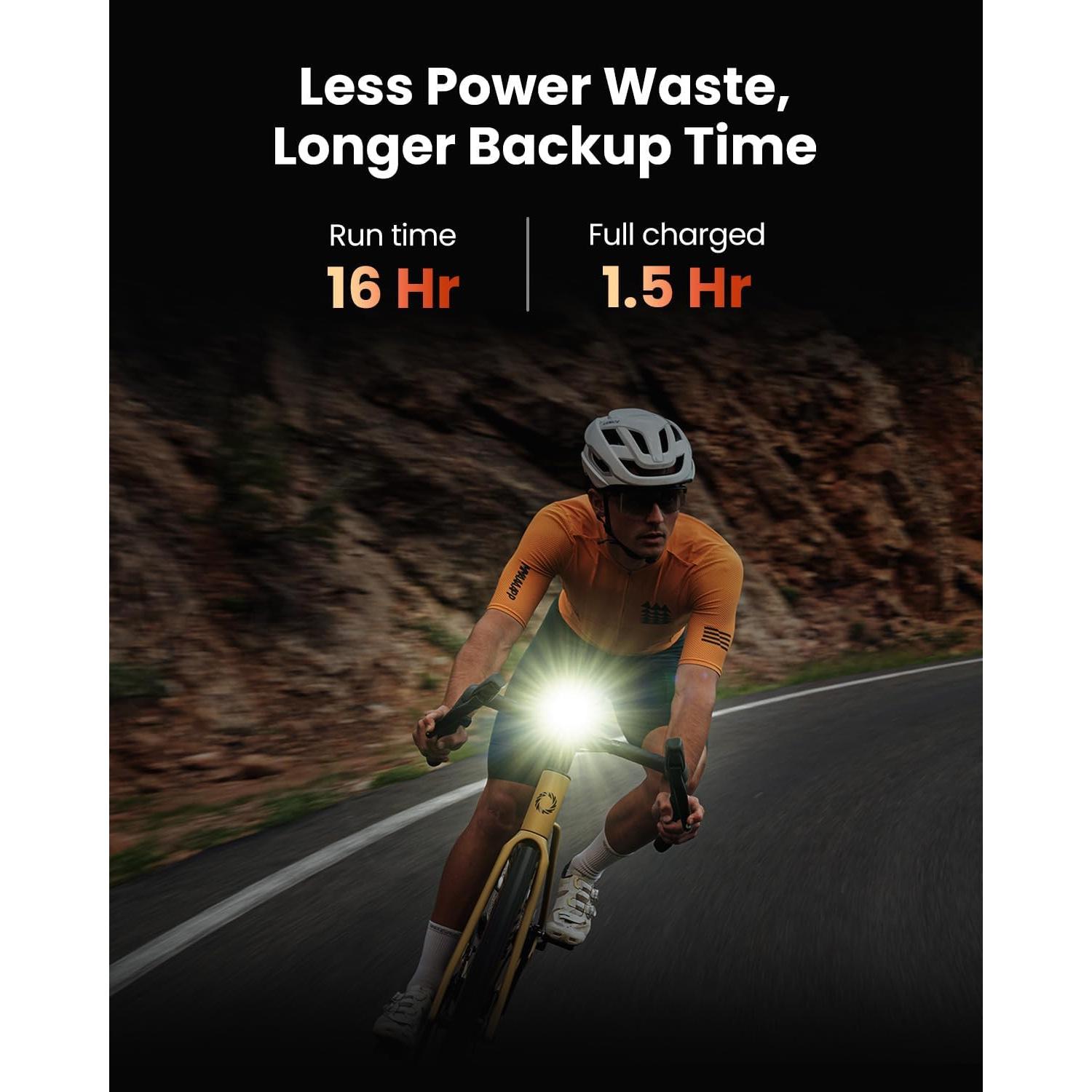 Luz de Bicicleta Magicshine RN1500 V2.0 1500 Lúmenes USB-C IPX7