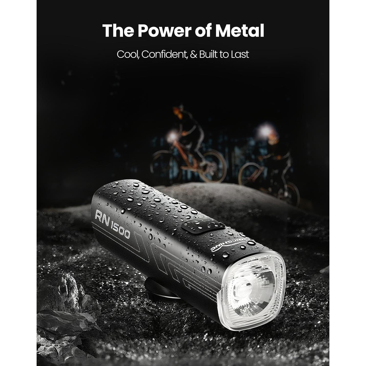 Luz de Bicicleta Magicshine RN1500 V2.0 1500 Lúmenes USB-C IPX7