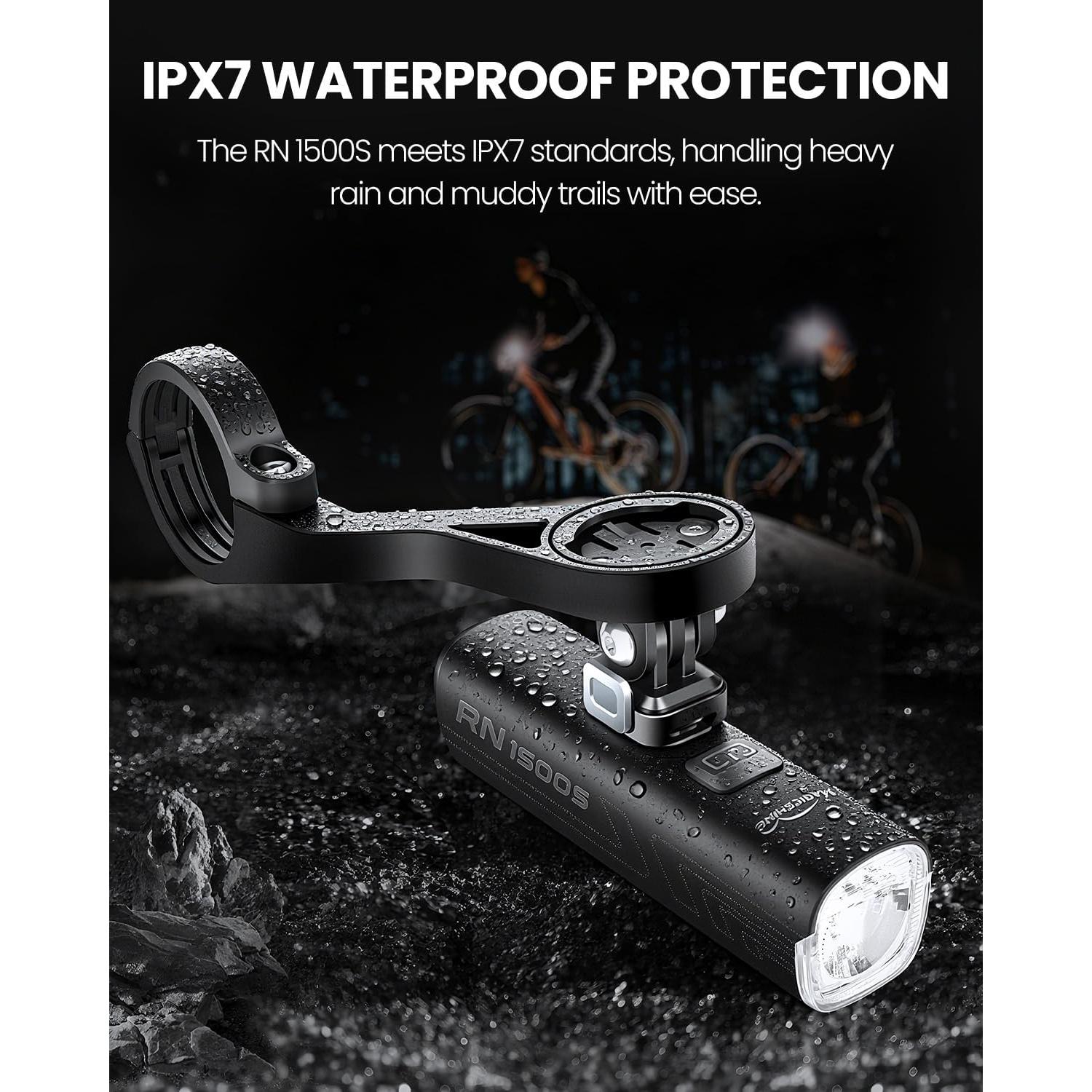 Luz de Bicicleta Magicshine RN 1500S, 1500 Lúmenes, USB-C