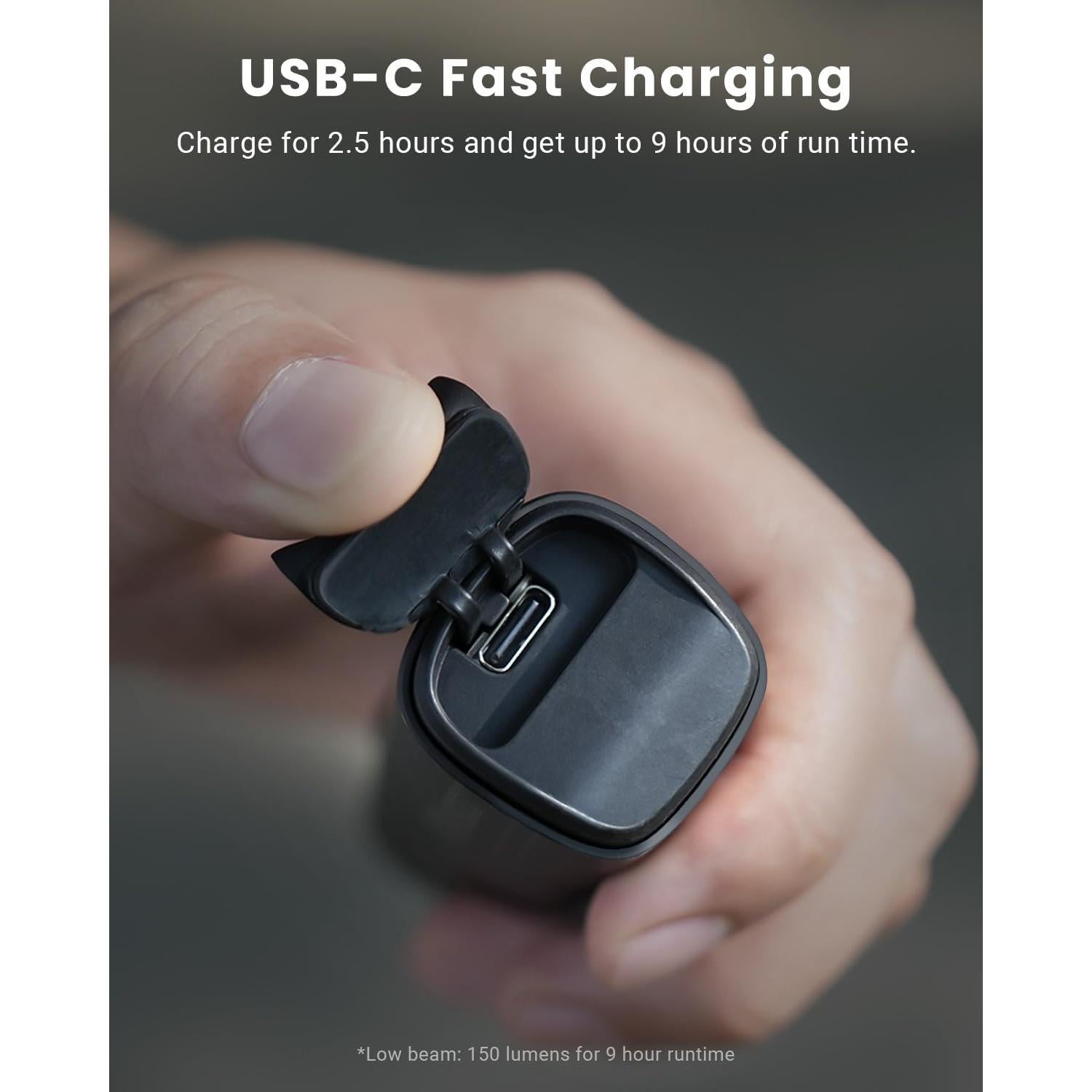 Luz Frontal de Bicicleta Magicshine RN600 V2.0 Recargable USB