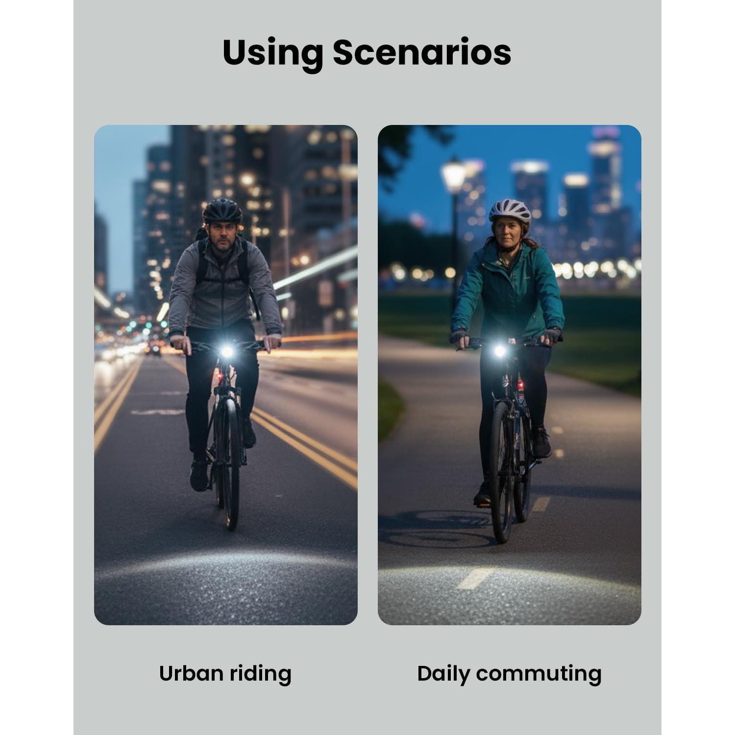 Luz Frontal de Bicicleta Magicshine RN600 V2.0 Recargable USB