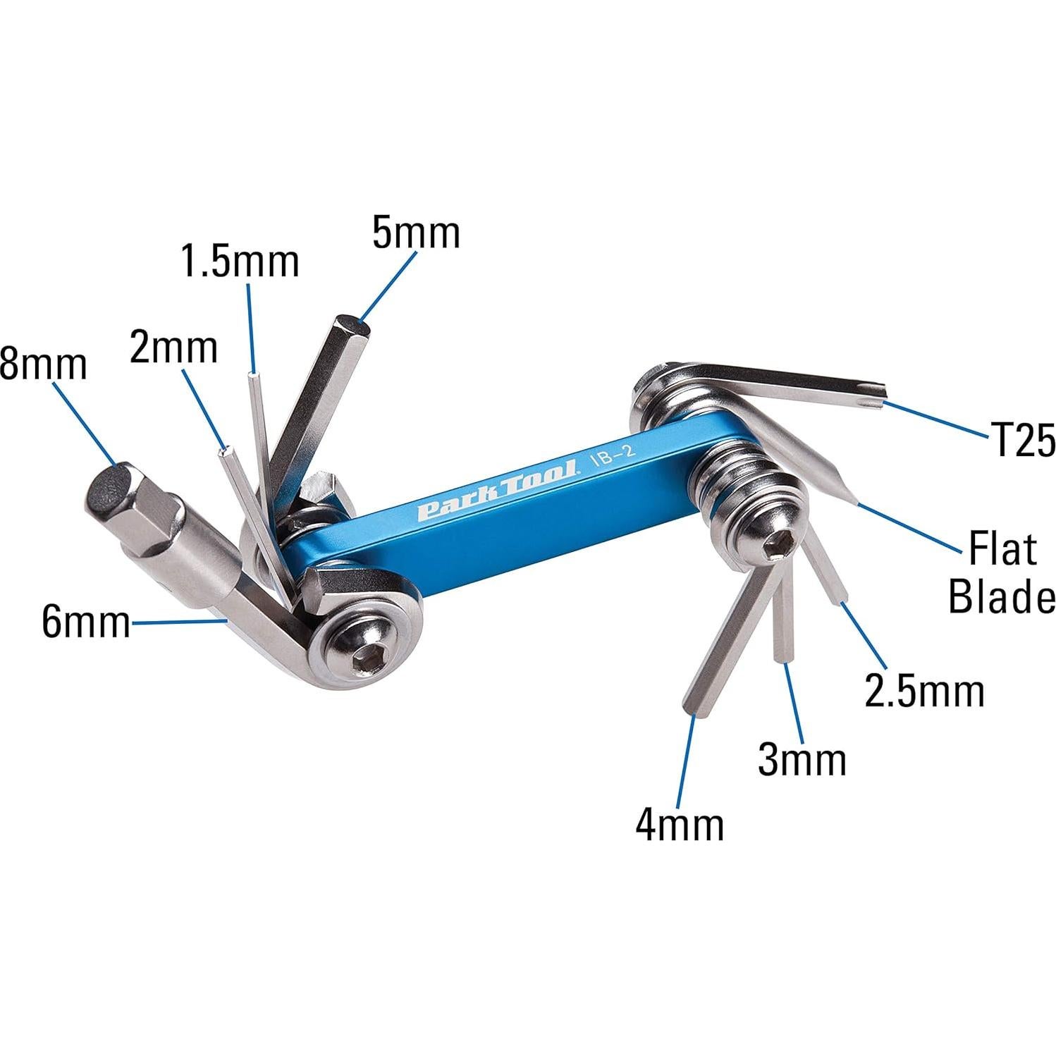 Juego de Herramientas Múltiples Park Tool IB-2 Compacto 10 Piezas