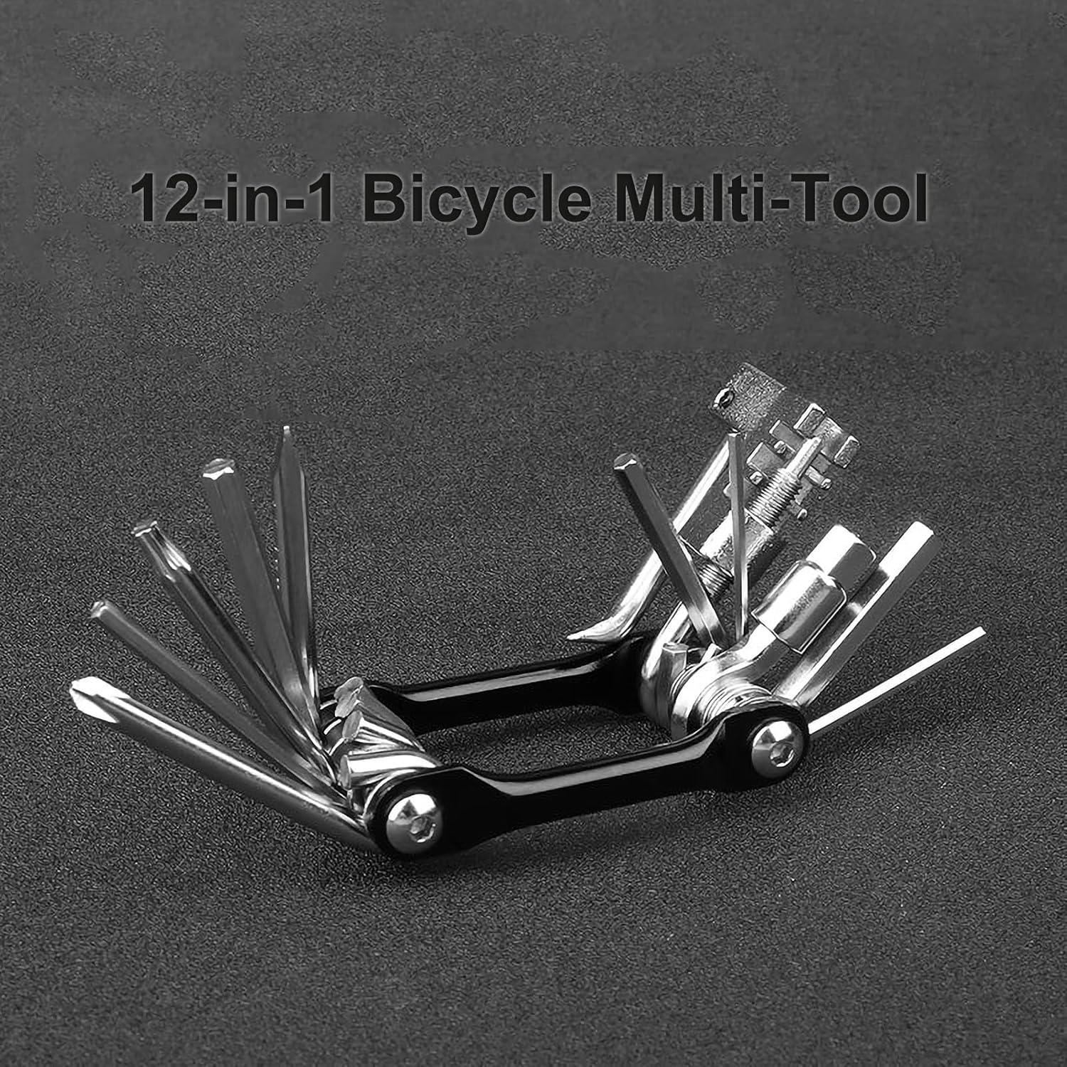 Multiherramienta de Bicicleta NIPNSCI 12 en 1 con Palancas