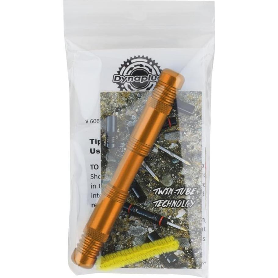 Dynaplug Racer Pro Herramienta Reparación Neumáticos Bicicleta Naranja
