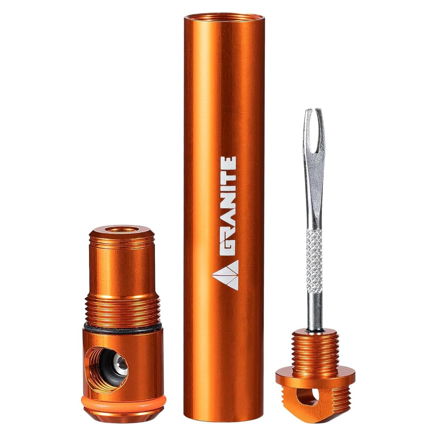 Kit de Reparación de Neumáticos Granite Suture Aero con Inflador CO2