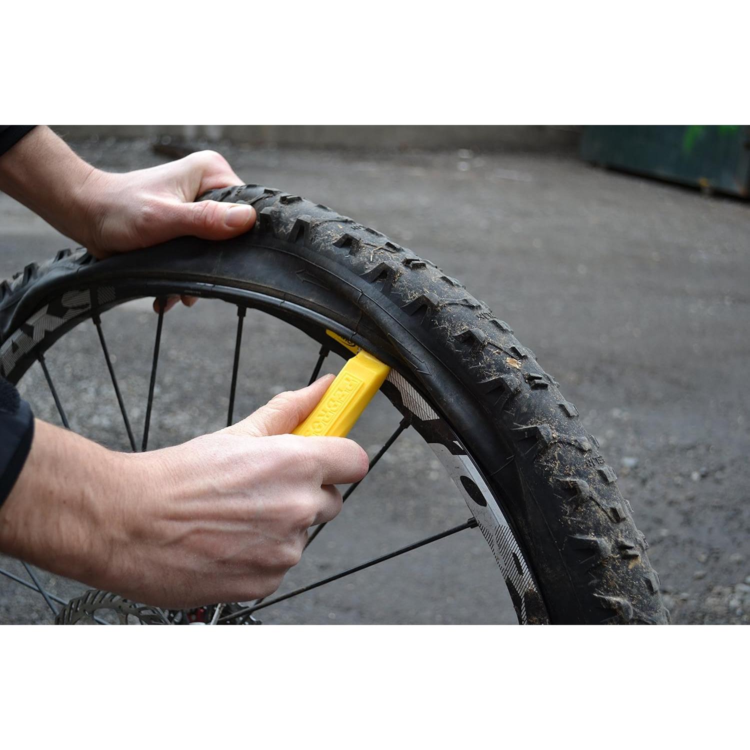 Palanca de Neumático para Bicicleta Pedro's Amarilla - Par