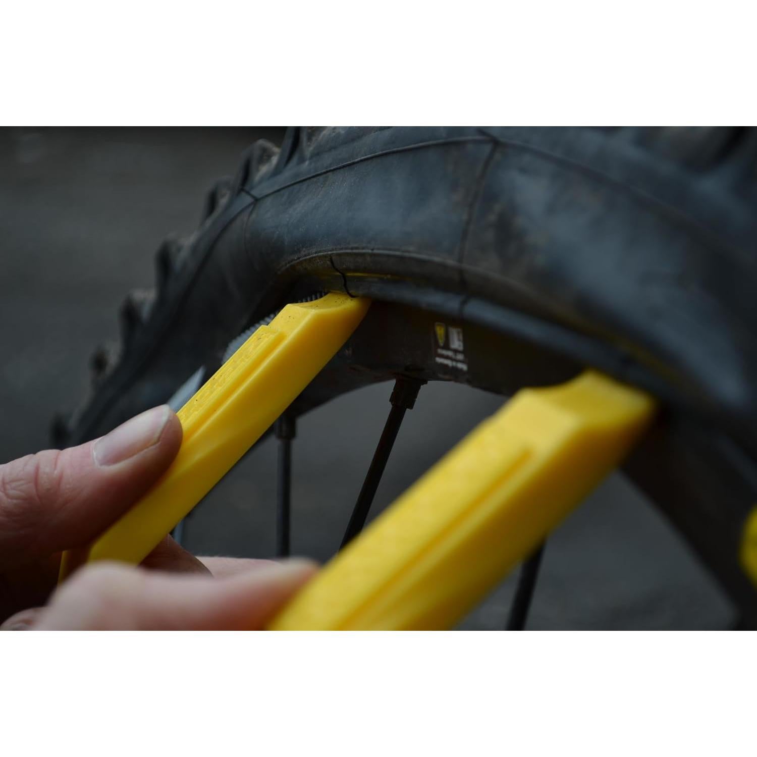 Palanca de Neumático para Bicicleta Pedro's Amarilla - Par