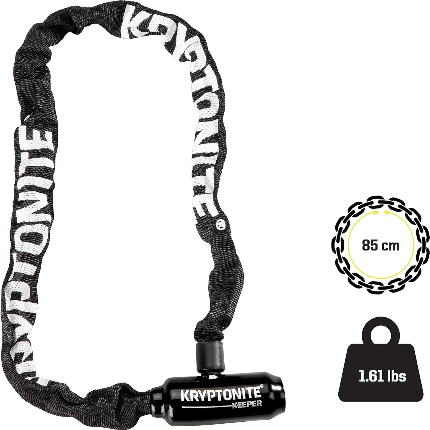 Candado de Cadena Kryptonite Keeper 585 5mm 0.85m Antirrobo