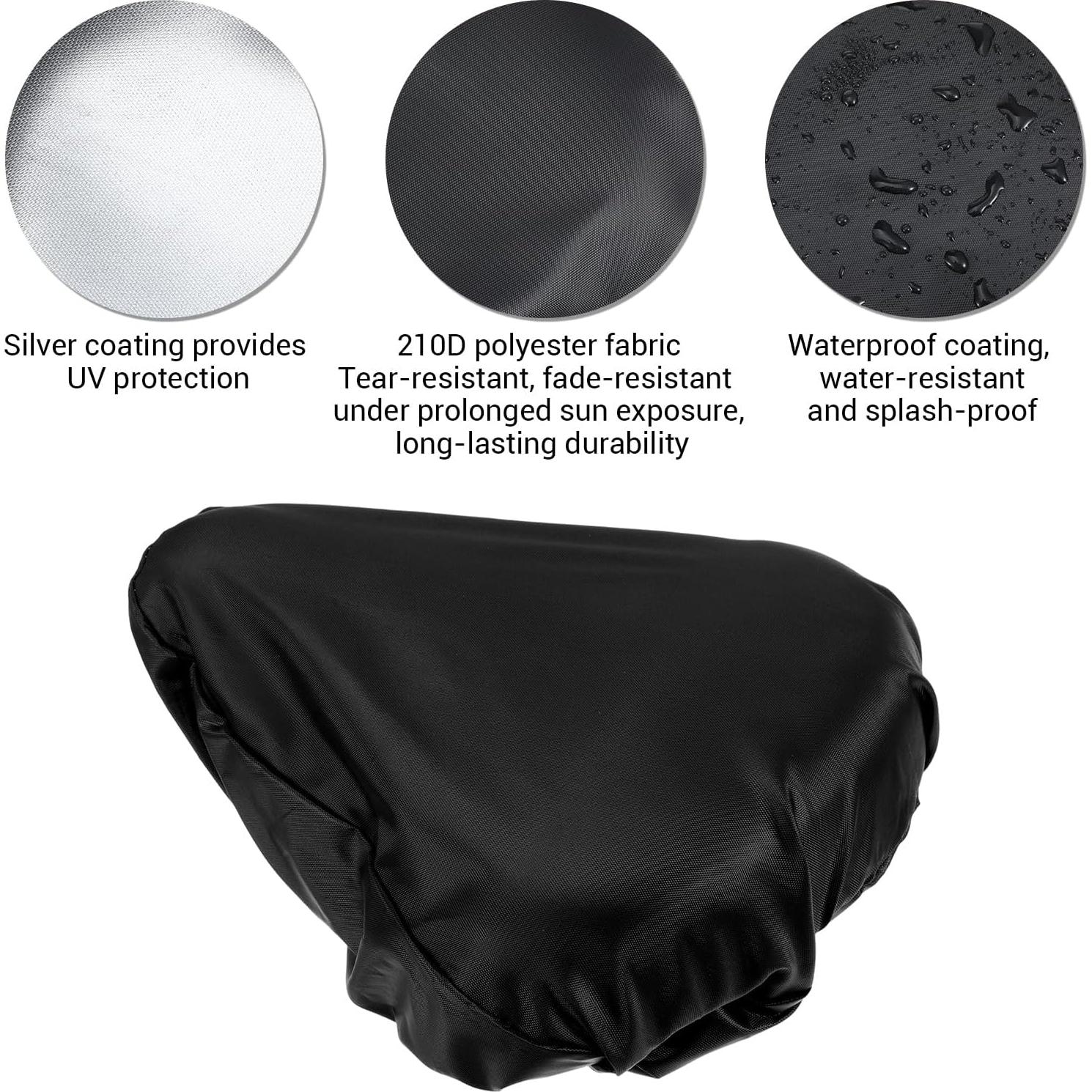 Cubiertas de Asiento de Bicicleta Yolev 2 Pcs Impermeables