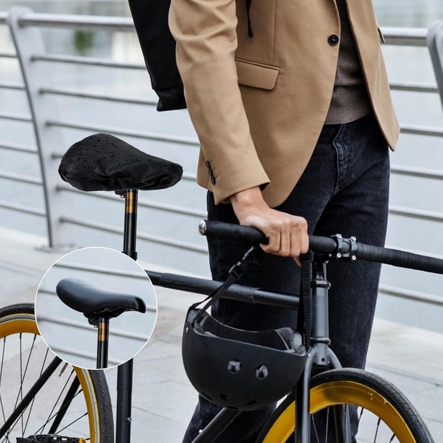 Cubiertas de Asiento de Bicicleta Yolev 2 Pcs Impermeables