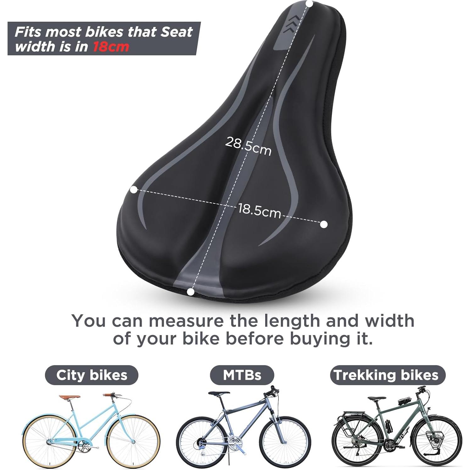 Funda de Asiento de Bicicleta Simpeak 28.5x18.5cm Impermeable