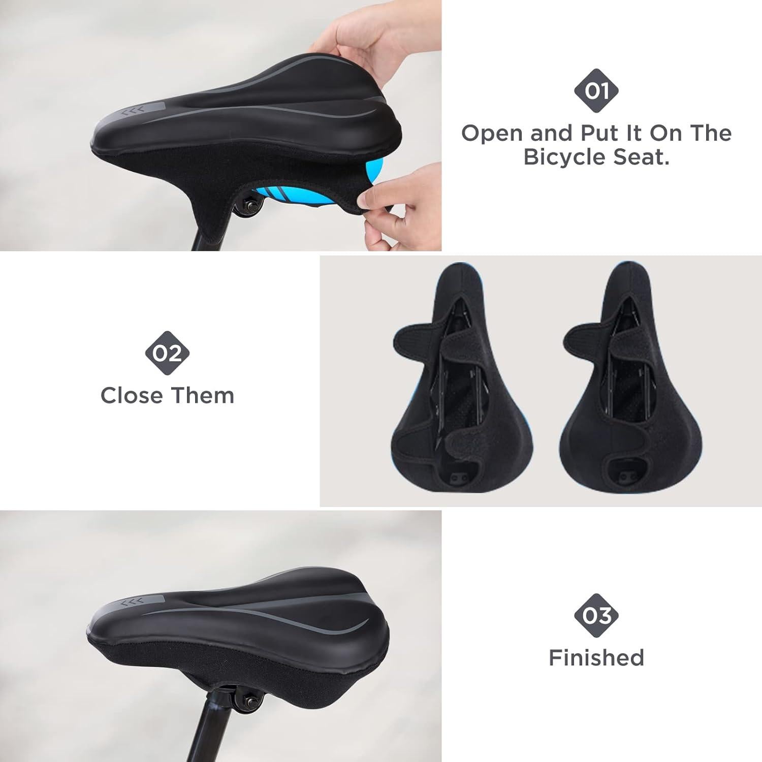 Funda de Asiento de Bicicleta Simpeak 28.5x18.5cm Impermeable