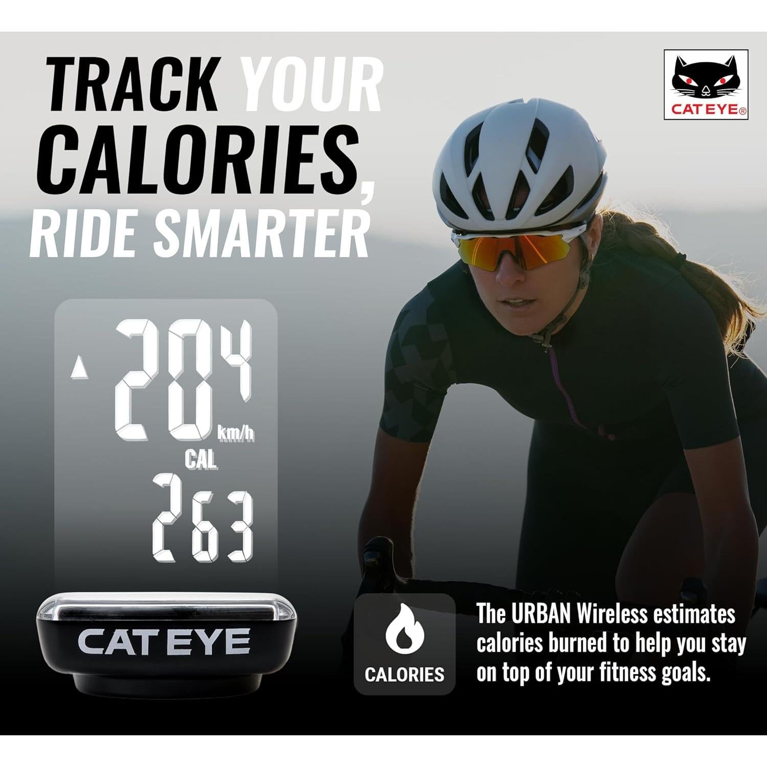 Computadora Inalámbrica CATEYE Urbana - Velocímetro y Odómetro