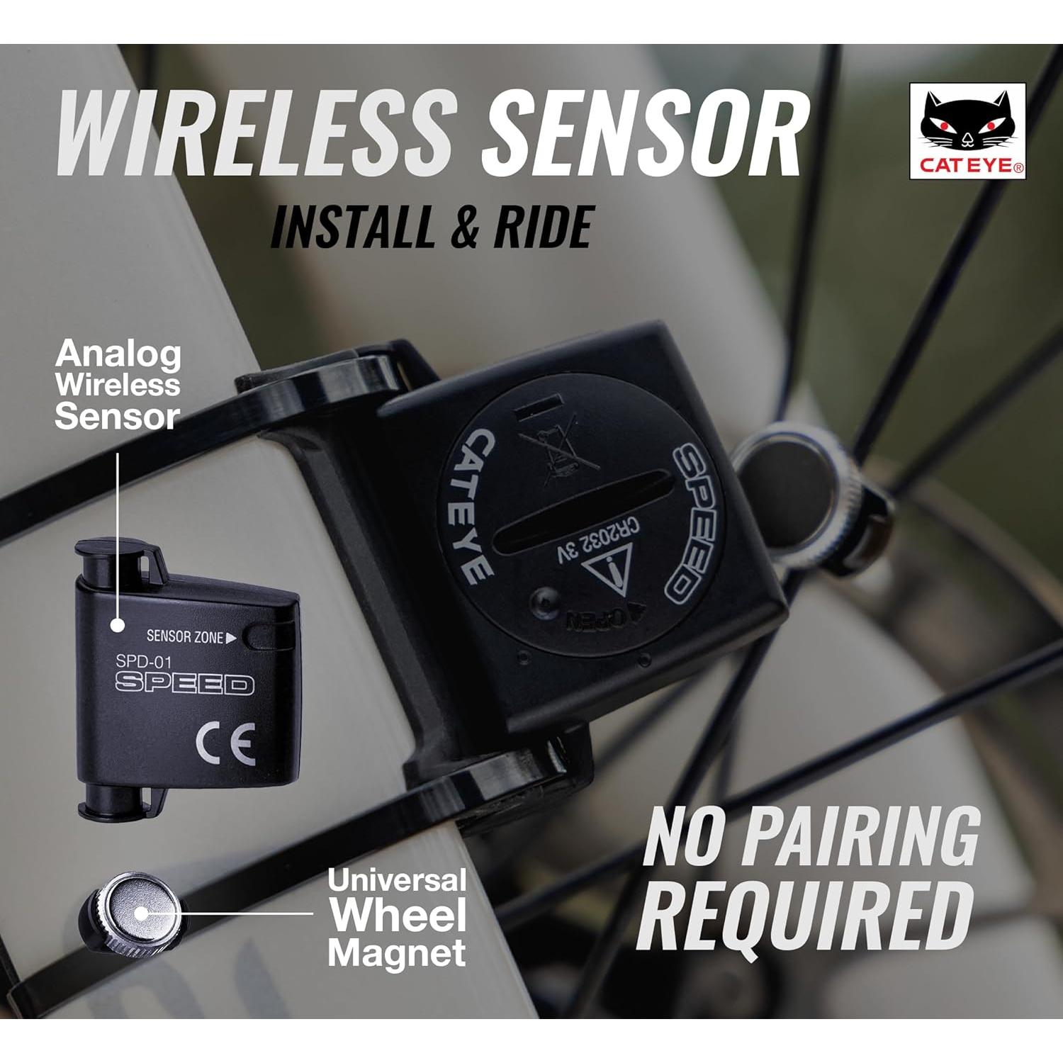 Computadora Inalámbrica CATEYE Urbana - Velocímetro y Odómetro