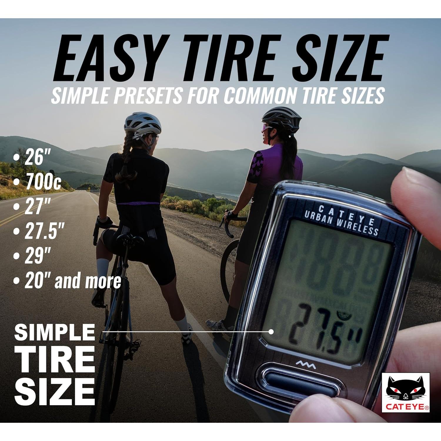 Computadora Inalámbrica CATEYE Urbana - Velocímetro y Odómetro