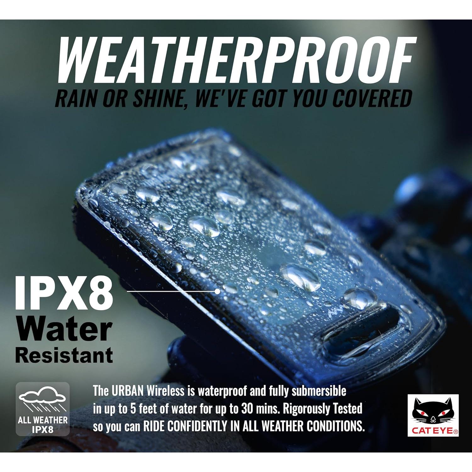 Computadora Inalámbrica CATEYE Urbana - Velocímetro y Odómetro