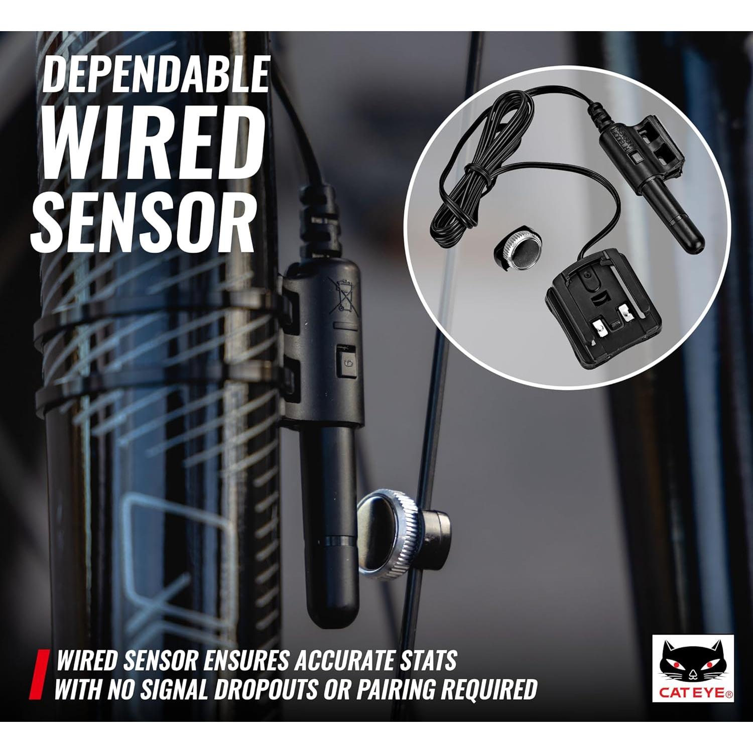 CATEYE Velo 7 Computador de Bicicleta - Velocímetro y Odómetro