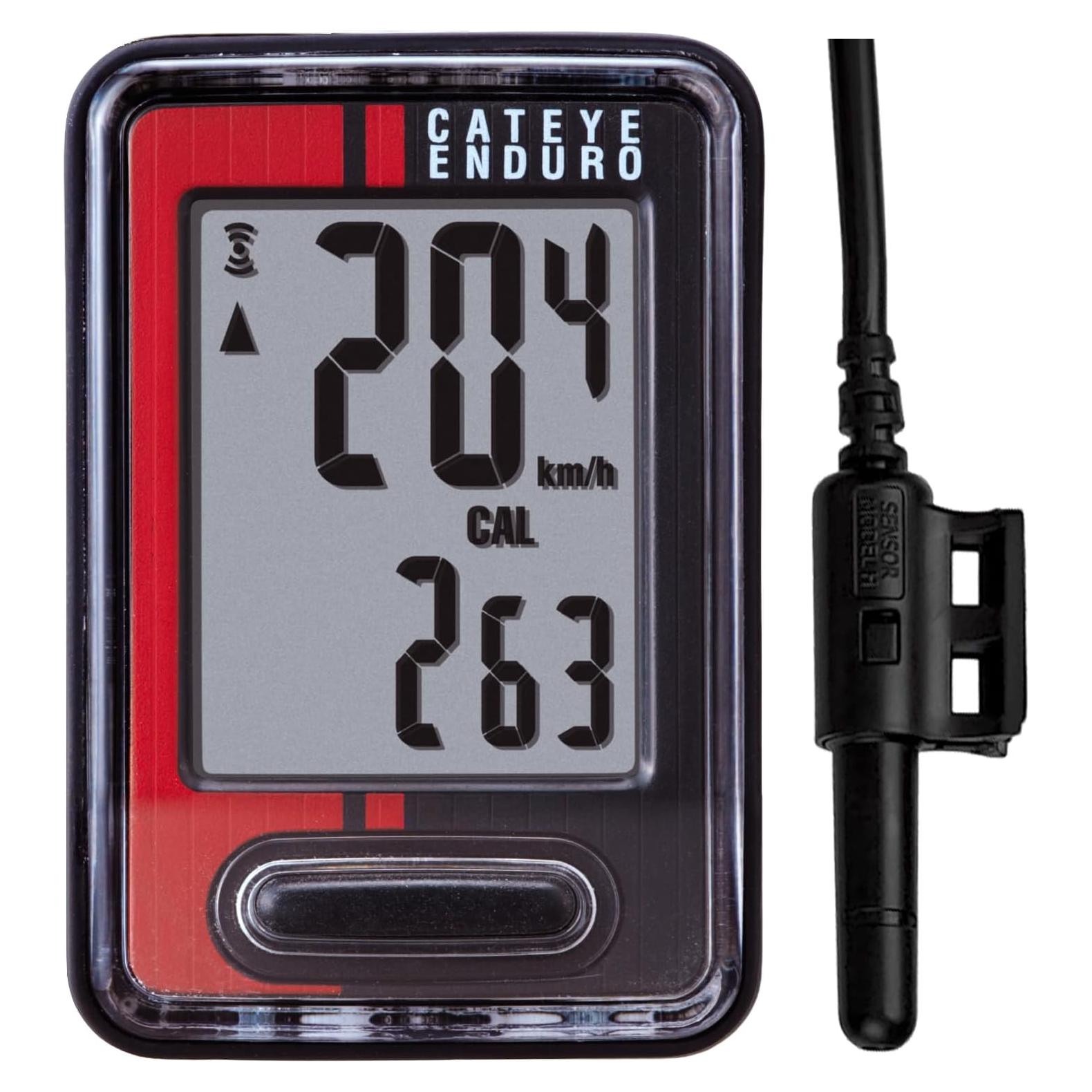 Computadora de Bicicleta CATEYE Enduro - Velocímetro y Odómetro