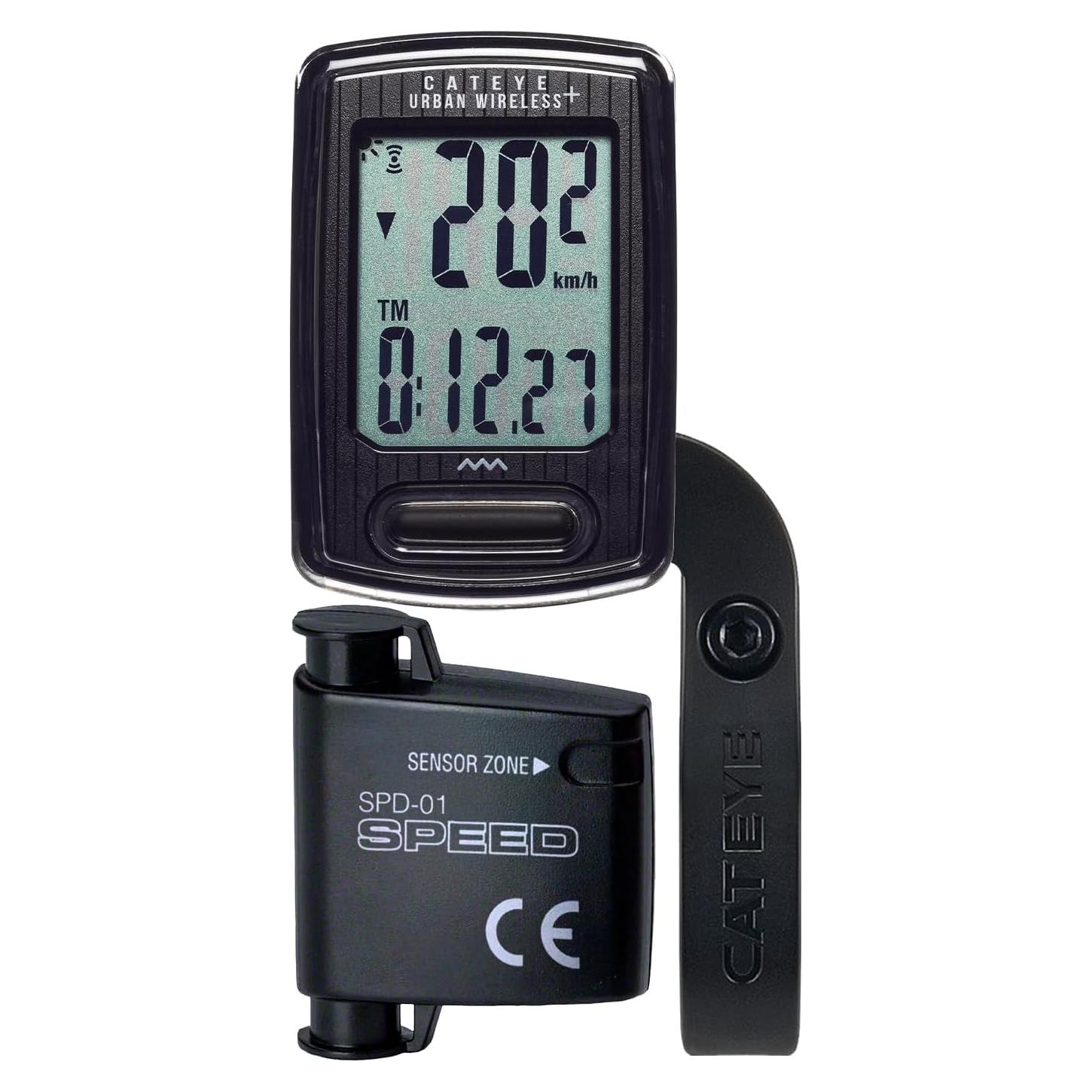 CATEYE Urban Wireless+ Computadora de Bicicleta Inalámbrica