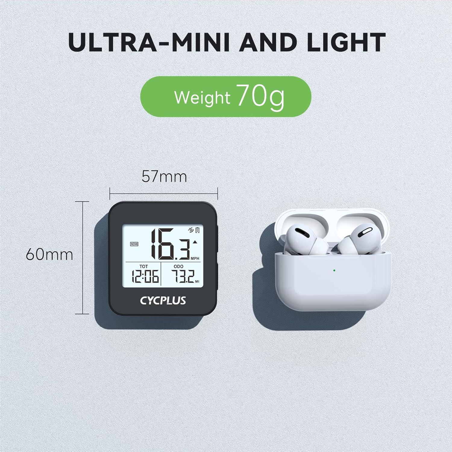 Computadora de Bicicleta GPS CYCPLUS G1 Inalámbrica 50h