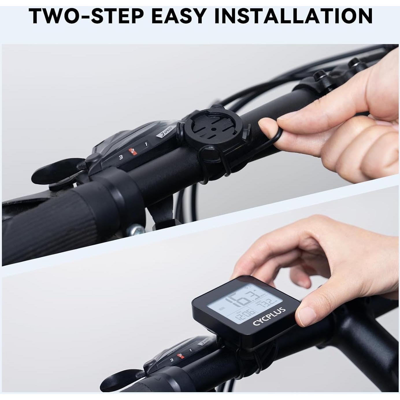 Computadora de Bicicleta GPS CYCPLUS G1 Inalámbrica 50h