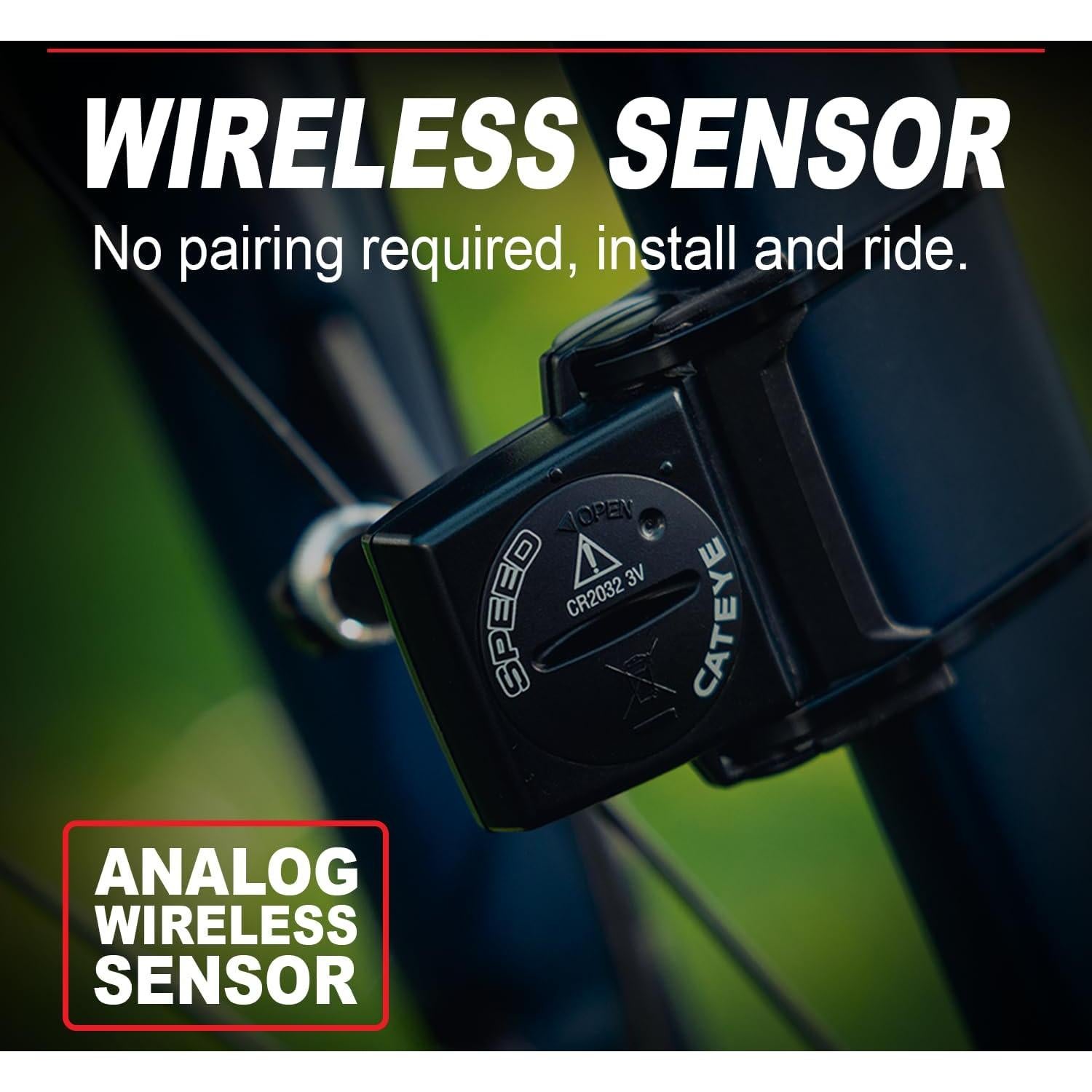 CATEYE Velo Inalámbrica - Ciclocomputador para Bicicleta