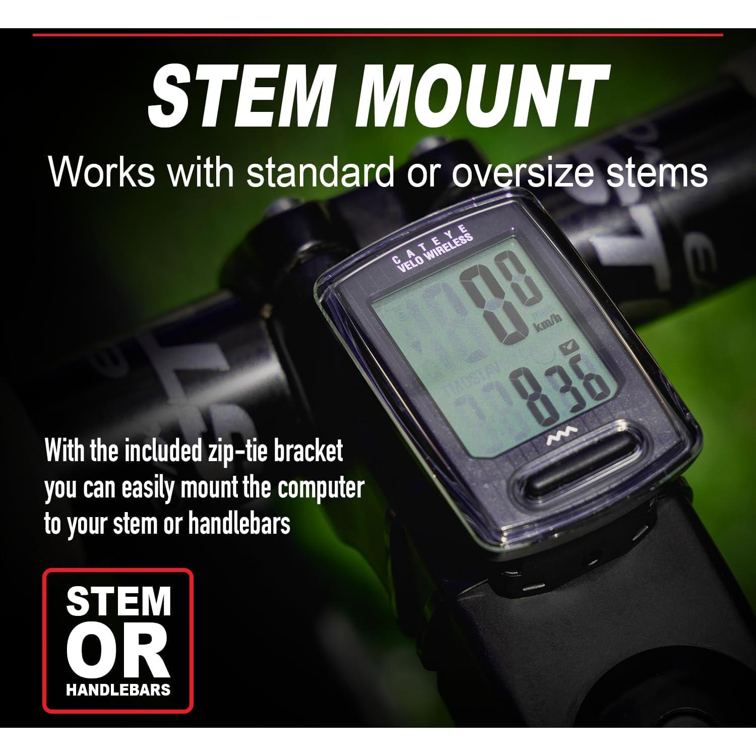 CATEYE Velo Inalámbrica - Ciclocomputador para Bicicleta