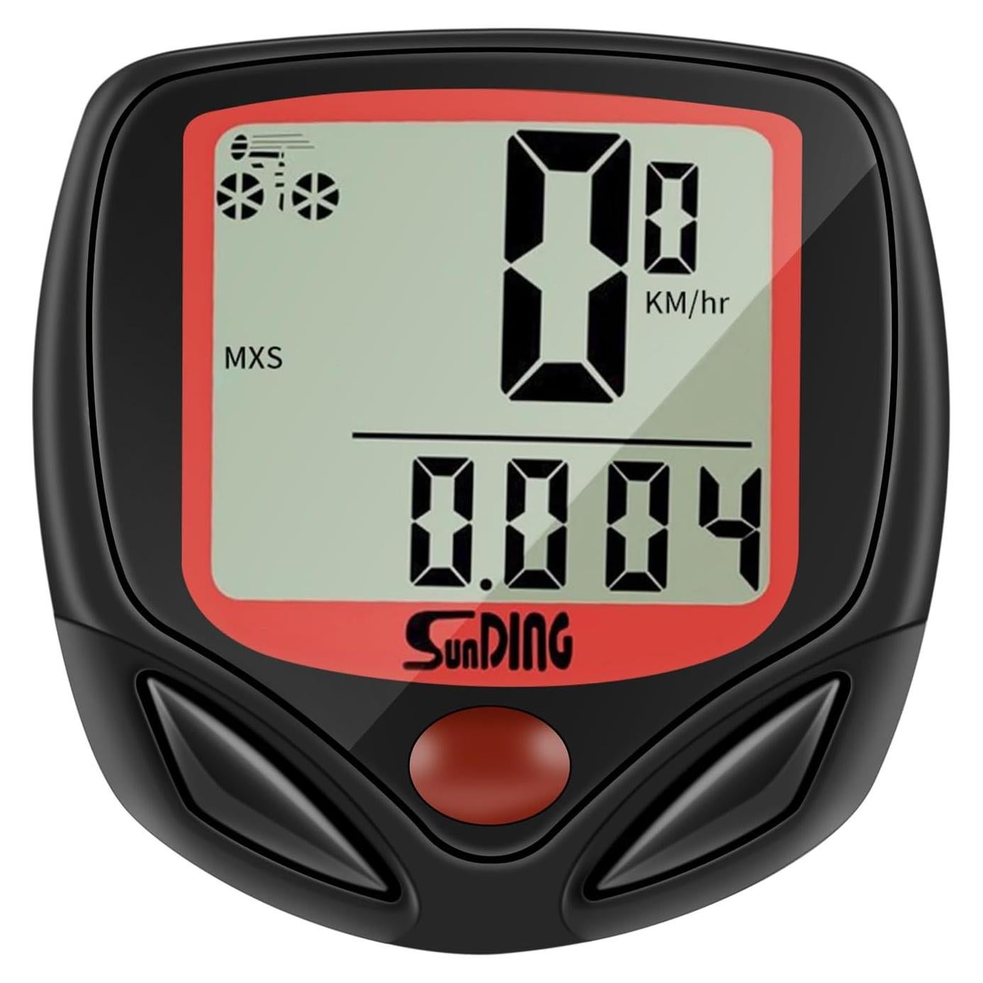 Velocímetro LCD KINGMAS SD-548B para Bicicleta - Compacto y Fácil de Instalar