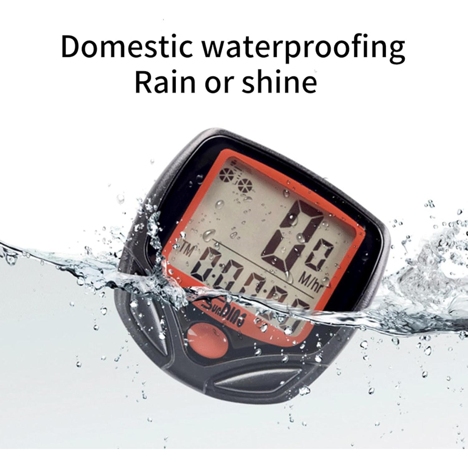 Velocímetro LCD KINGMAS SD-548B para Bicicleta - Compacto y Fácil de Instalar