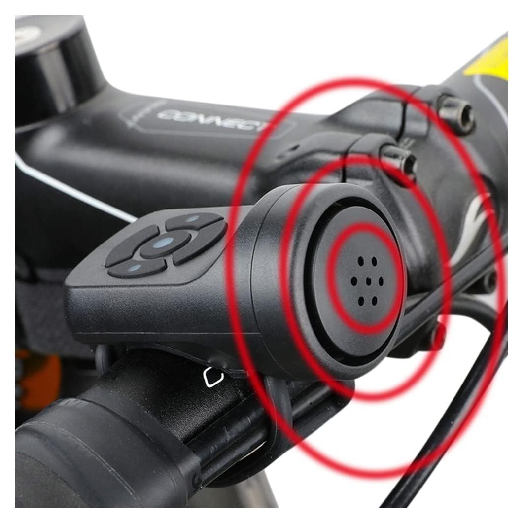 Timbre Eléctrico para Bicicleta Bricohepmismo 140DB Impermeable