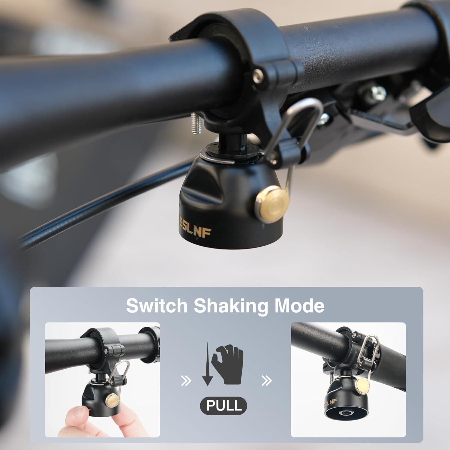 Campana de Bicicleta JJZOUEN Doble Modo Cobre 85dB 68g