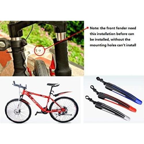 Guardabarros Ajustable Free-fly para Bicicleta - Delantero y Trasero