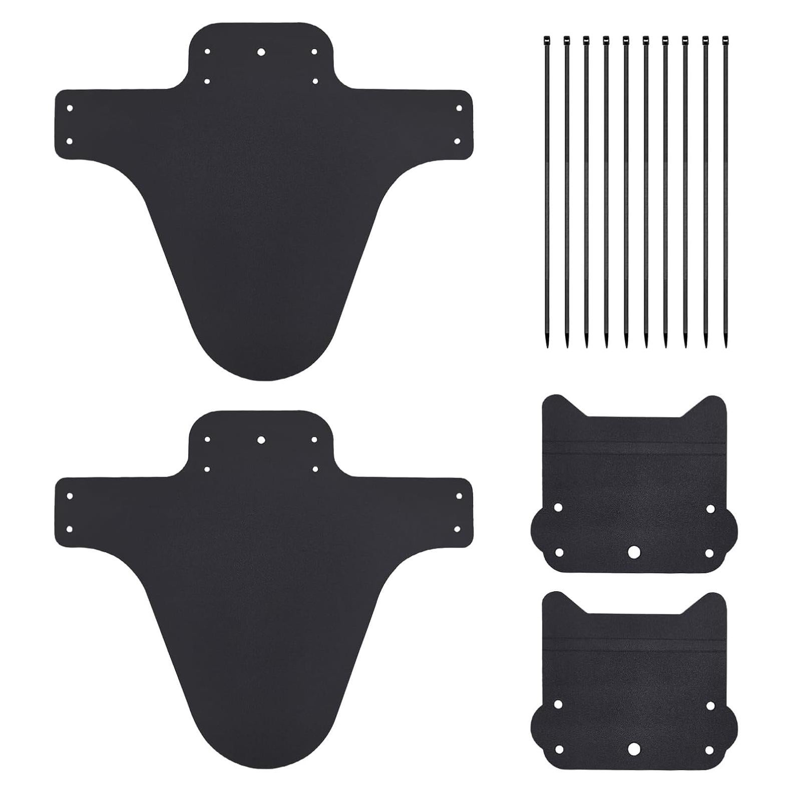 Guardabarros de Bicicleta BlingKingdom 2pcs Universal Negro