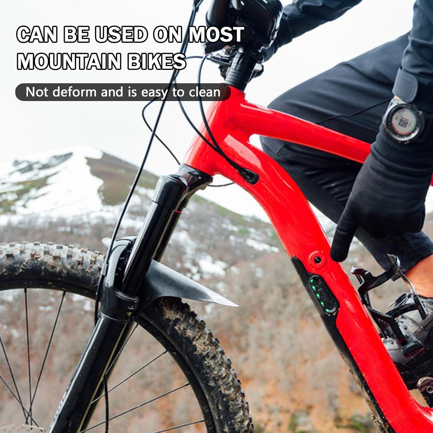 Guardabarros de Bicicleta BlingKingdom 2pcs Universal Negro