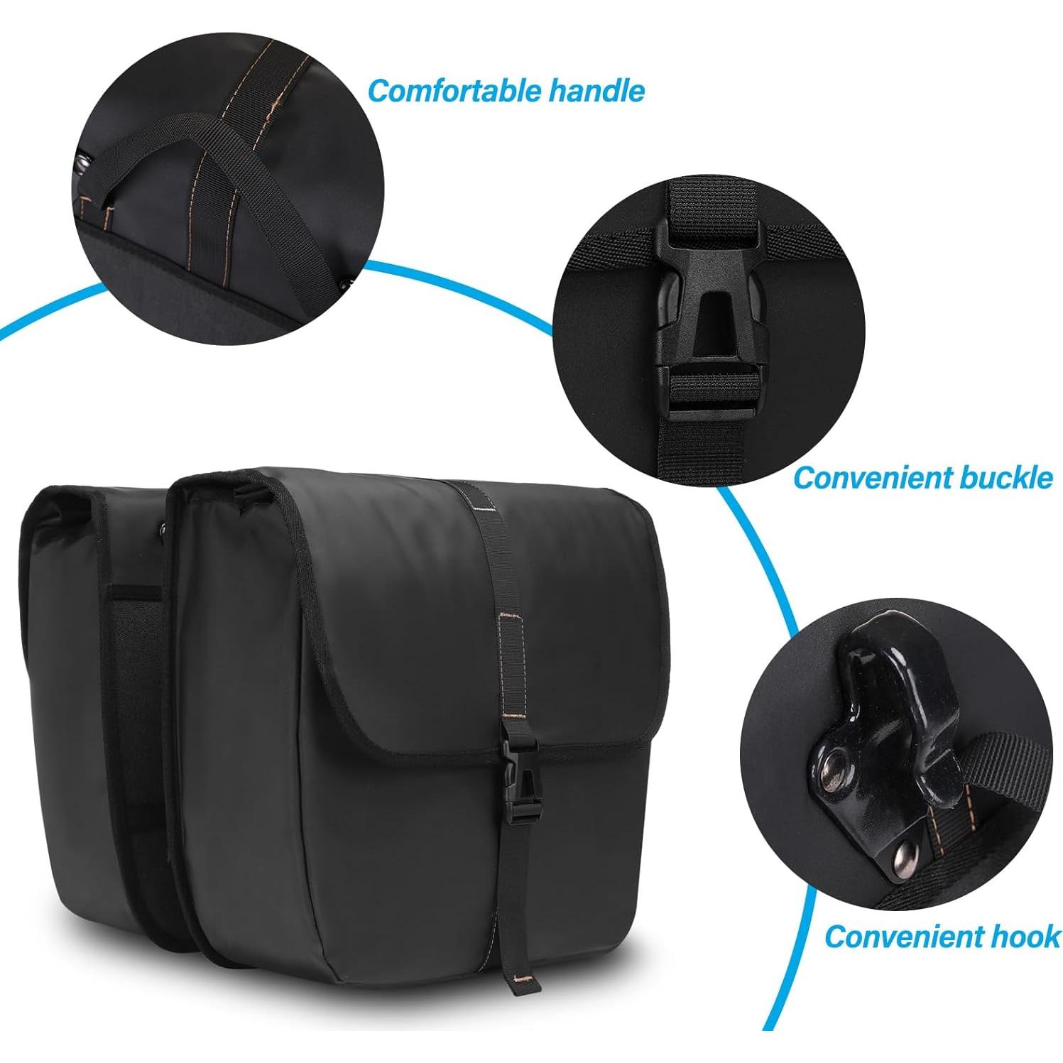 Alforjas Impermeables MOSISO 20L para Bicicleta - 2 Paquetes