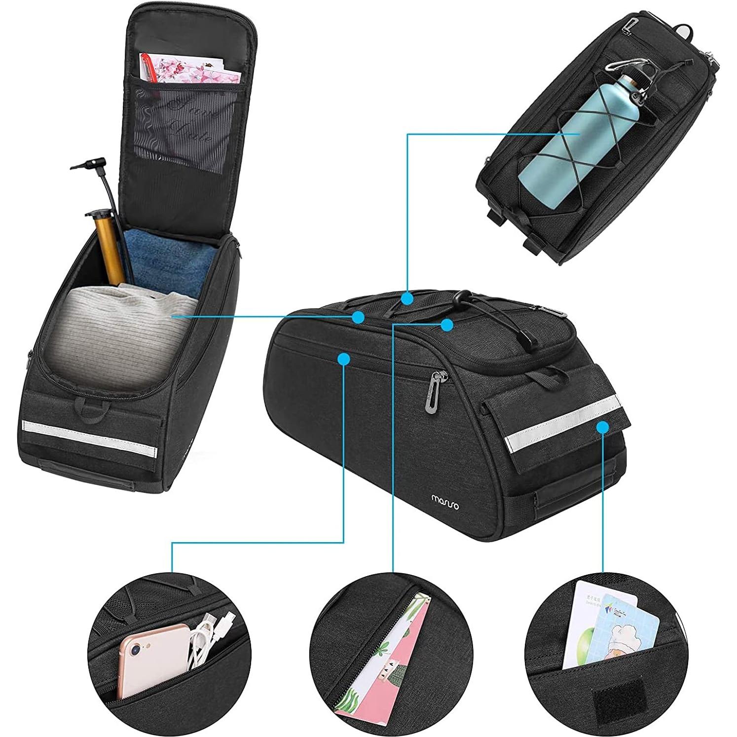 Bolsa de Soporte para Bicicleta MOSISO Mobrackbg 12L Impermeable