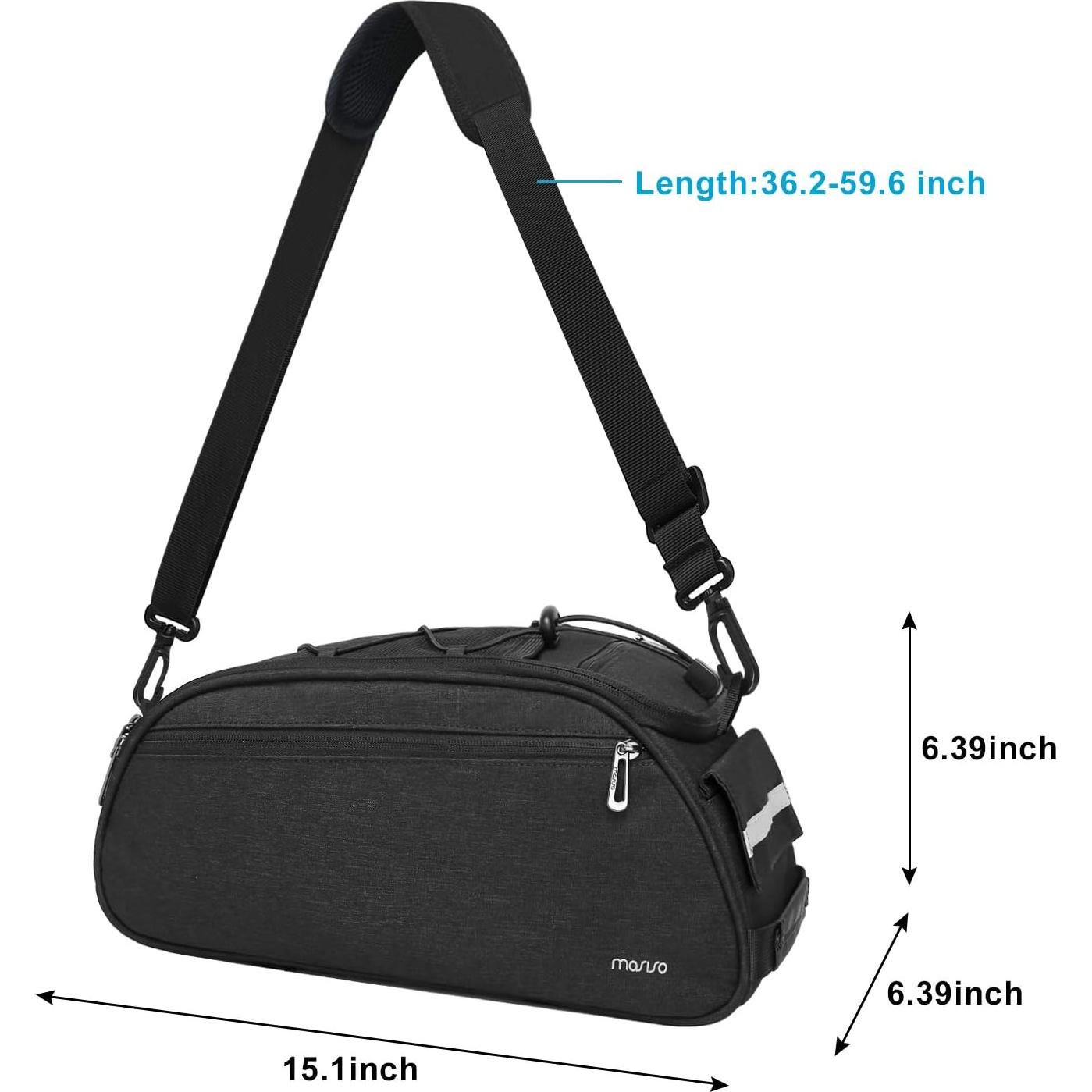 Bolsa de Soporte para Bicicleta MOSISO Mobrackbg 12L Impermeable