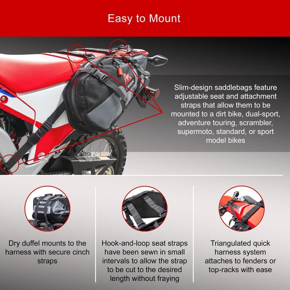 Bolsas de Pannier Tusk Traverse 200-582-0004 para Aventura