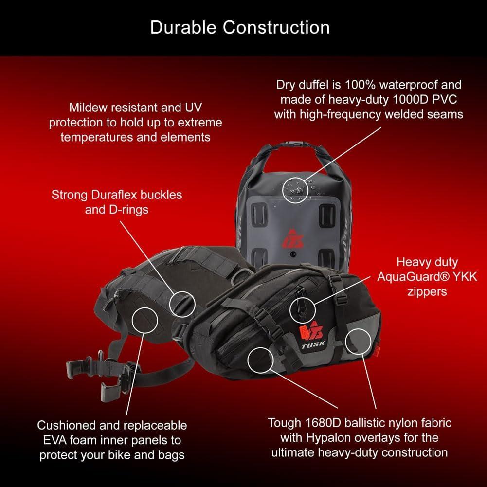 Bolsas de Pannier Tusk Traverse 200-582-0004 para Aventura