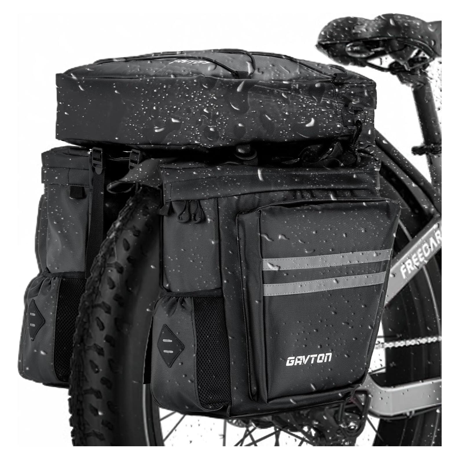 Alforjas para bicicleta GAVTON 3 en 1 50L impermeables