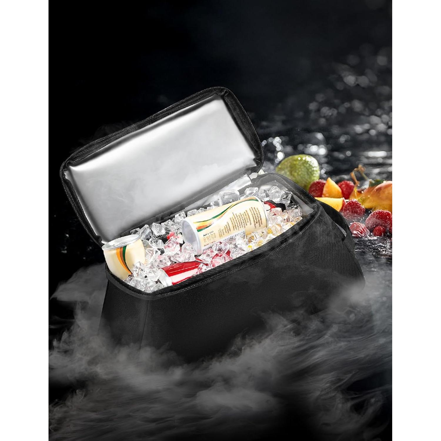 Bolsa de Bicicleta KEMIMOTO 8L con Bolsa Térmica 6L Resistente