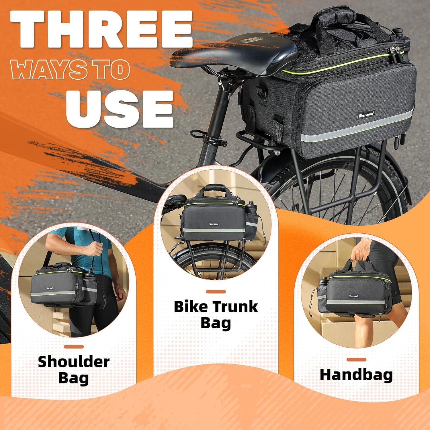 Bolsa de Almacenamiento para Bicicleta West Biking 35L Impermeable
