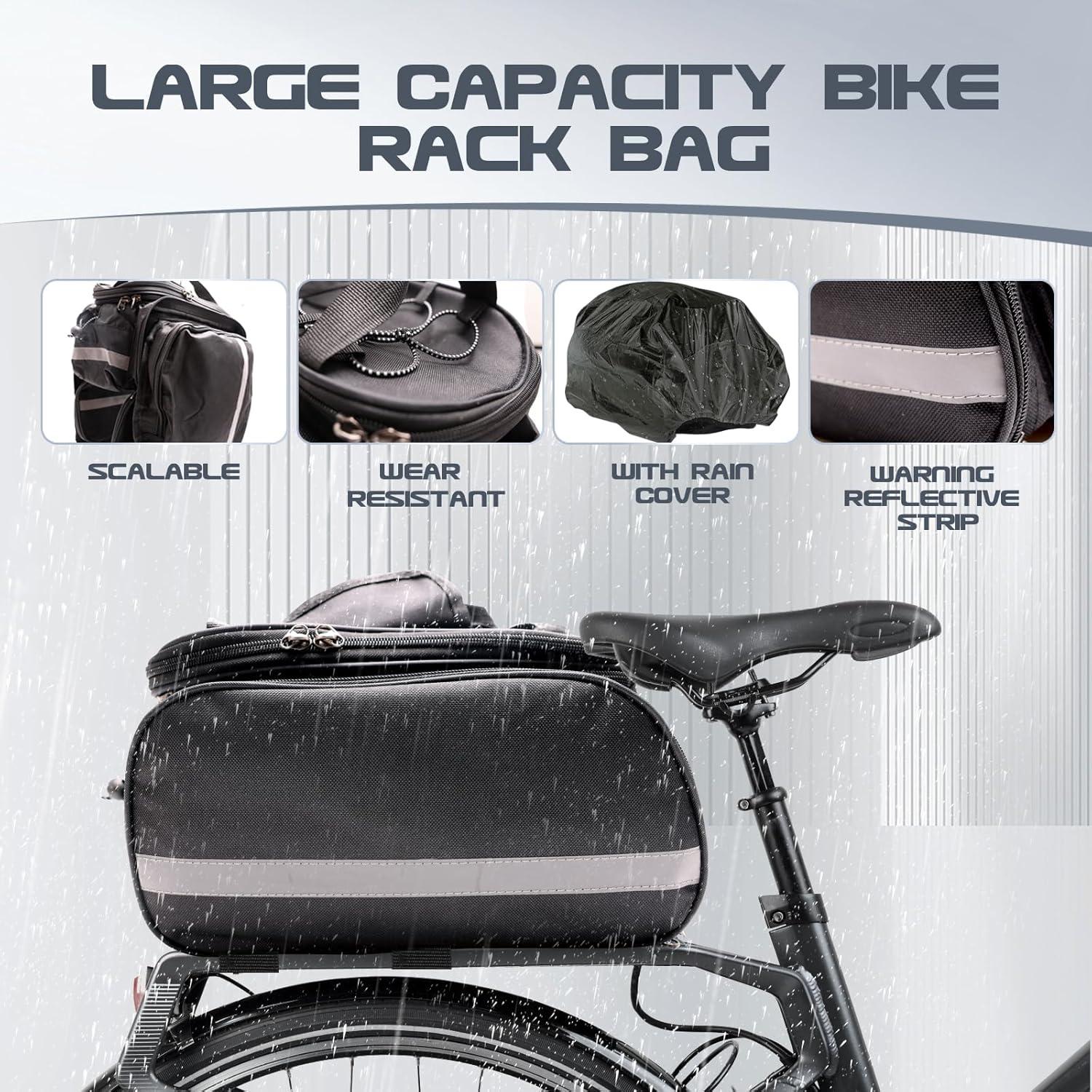 Bolsa trasera para portabicicletas Coolrunner 27L impermeable