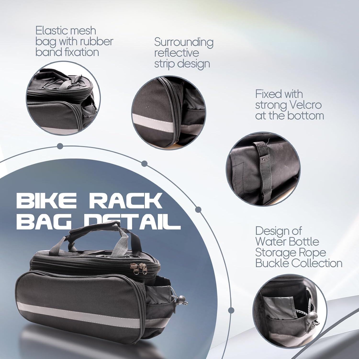 Bolsa trasera para portabicicletas Coolrunner 27L impermeable