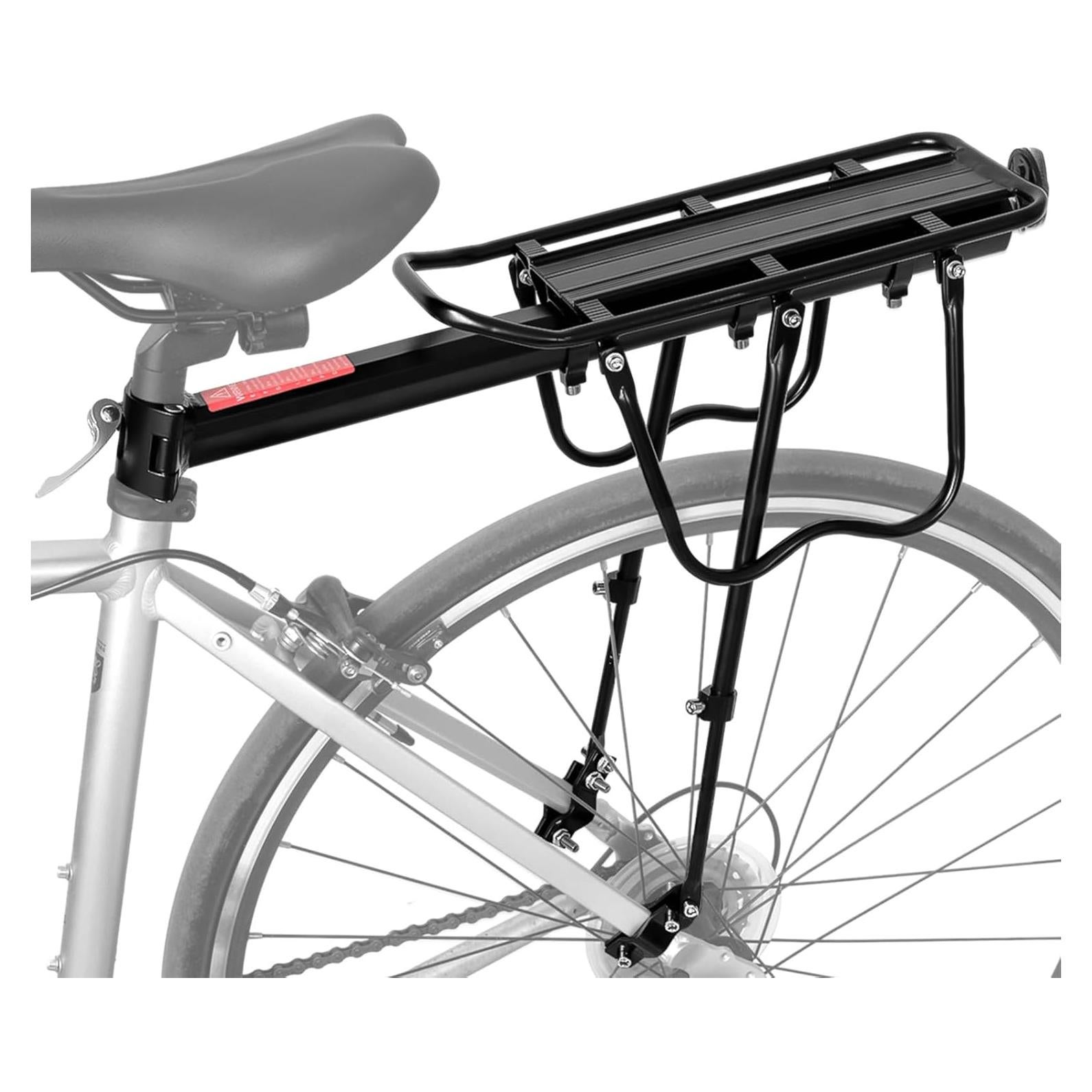 Portabicicletas Trasero GDHSWJ Ajustable 49.9 kg Reflector