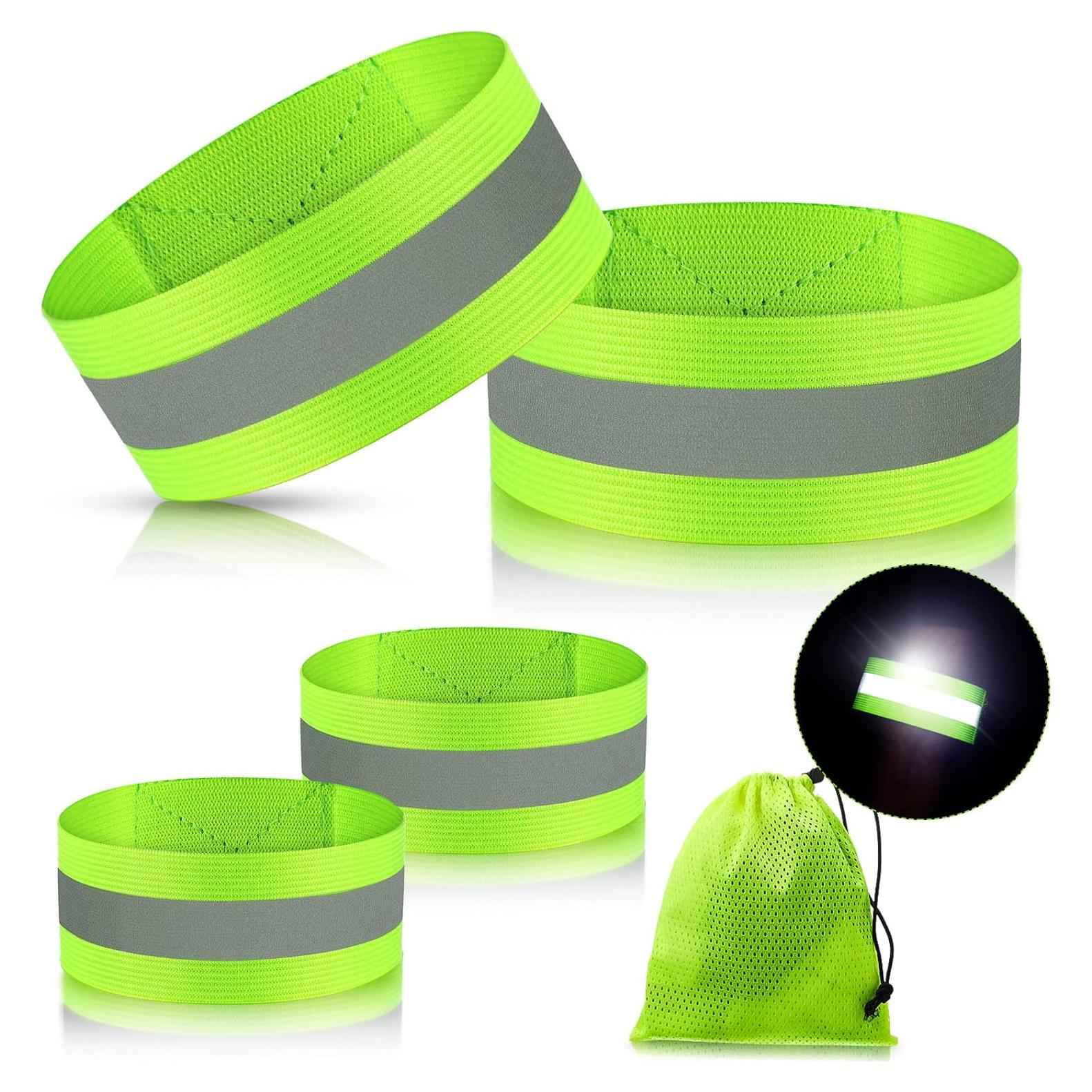 Bandas Reflectantes Skylety 4 Piezas Alta Visibilidad